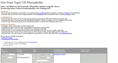 Desktop Screenshot of fritzfranzvogel.ch